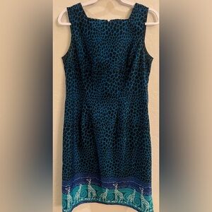 Prophecy by Sag Harbor Size 10 animal
Print giraffe print dress